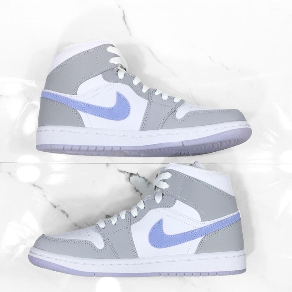 Nike Air Jordan 1 Mid Grey/White